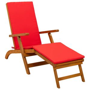 vidaXL Șezlong pliabil și culisant 55 x 146 x 91 cm