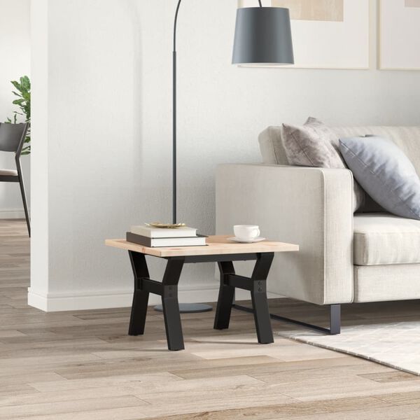 vidaXL Picioare Măsuță de cafea Y-Frame 40x40x33 cm Oţel