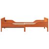 vidaXL Cadru de pat Maroniu cerat 80 x 200 cm Lemn compozit