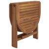 vidaXL Set mobilier de exterior pliabil, 5 piese, lemn masiv de acacia