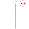 vidaXL Țăruși de cort, 25 buc., 23 cm, &Oslash;4 mm, oțel galvanizat