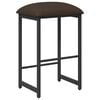 vidaXL Scaun de bar Gri taupe 40 x 32 x 74 cm Lemn prelucrat