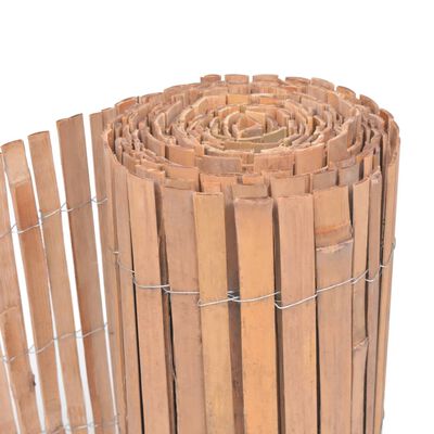 vidaXL Gard din bambus, 125 x 400 cm