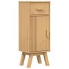 vidaXL Dulap de Baie Olden Maro 35 x 30 x 90 cm Lemn masiv de pin