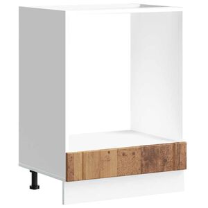 vidaXL Dulap pentru cuptor &bdquo;Lucca&rdquo; Lemn vechi, lemn de inginerie