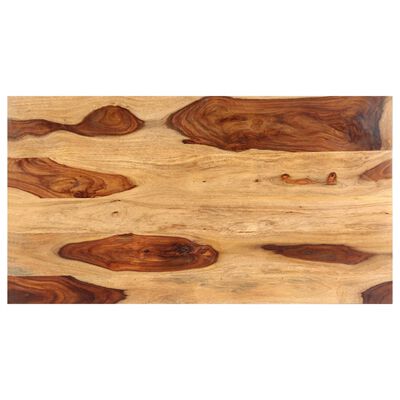 vidaXL Masă de bucătărie, 118 x 60 x 76 cm, lemn masiv de sheesham
