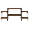 vidaXL Dulap TV, stejar maro, 117x35x52 cm, lemn prelucrat
