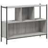 vidaXL Bibliotecă, gri sonoma, 102x28x77,5 cm, lemn prelucrat
