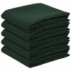 vidaXL Țesătură pentru masă 5 buc. Pătrat Verde &icirc;nchis 90 x 90 cm