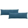 vidaXL Perne pentru canapea 2 pcs albastru 120 x 40 cm