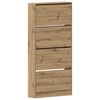 vidaXL Dulap pentru pantofi 80 x 21 x 163,5 cm Lemn compozit