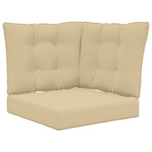 vidaXL Perna pentru canapea de exterior Poliester Bej 50,5 x 50,5 cm