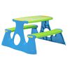 vidaXL Bancă de picnic pentru copii 89,5x84,5x48 cm polipropilenă