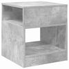 vidaXL Masă laterală Gri din beton 40,5 x 40 x 45 cm Lemn prelucrat
