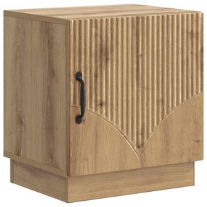 vidaXL Noptieră Stejar artizanal 43 x 34,5 x 47 cm Lemn prelucrat