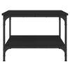 vidaXL Măsuță de cafea, negru, 55x55x40 cm, lemn prelucrat