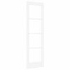 vidaXL Ușă de interior ORKDAL Alb Primat 61 x 198,5 cm