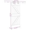vidaXL Ușă glisantă cu set de feronerie 85x210 cm, lemn masiv de pin
