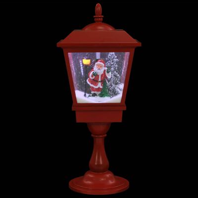 vidaXL Lampă cu moș Crăciun cu piedestal, LED, 64 cm