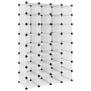 vidaXL Suport de pantofi, transparent, 93x36,5x140 cm, PP