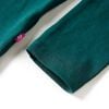 Tricou de copii cu m&acirc;neci lungi verde &icirc;nchis 104
