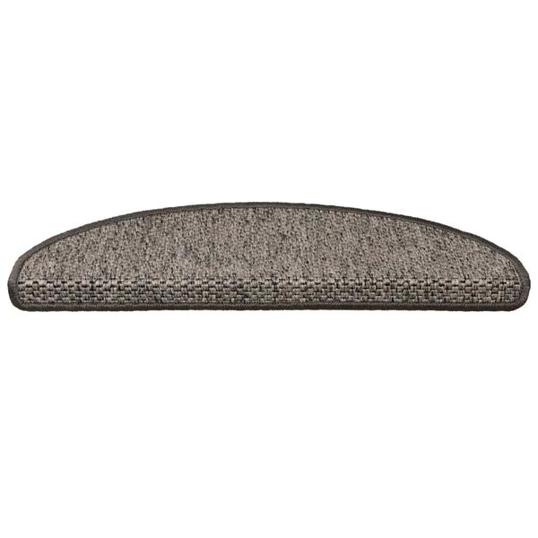 vidaXL Covorașe scară autoadezive aspect sisal 30 buc. gri/bej