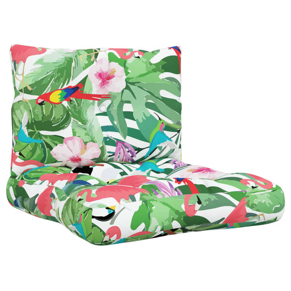 vidaXL Perne pentru paleți, 2 buc., multicolor, țesătură oxford