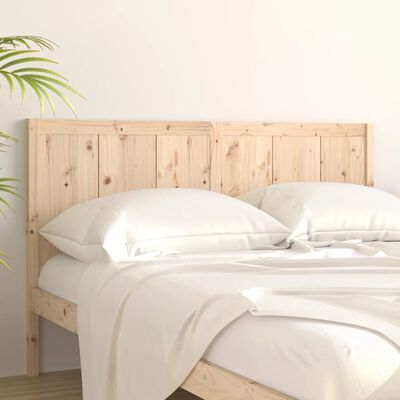 vidaXL Tăblie de pat, 155,5x4x100 cm, lemn masiv de pin