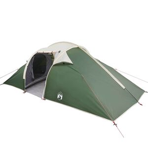 vidaXL Cort tunel cu acoperiș Verde 510 x 240 x 156 cm tafta