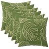 vidaXL Husă pentru pernă 6 buc. HEERLEN Design cu frunze 45 x 45 cm