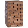 vidaXL Taburet natural 29 x 29 x 48 cm Lemn masiv recuperat