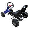 vidaXL Kart cu pedale Go Kart, albastru