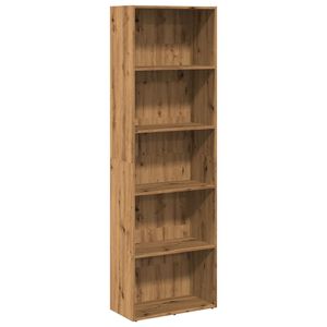 vidaXL Bibliotecă, stejar artizanal, 60x30x189 cm, lemn prelucrat