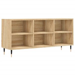vidaXL Comodă TV, stejar sonoma, 103,5x30x50 cm, lemn compozit
