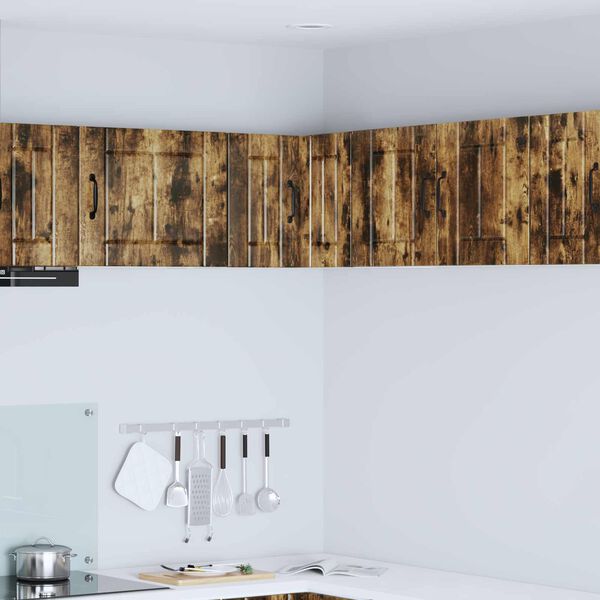 vidaXL Dulap de bucătărie Stejar fumuriu 57 x 57 x 40 cm Lemn compozit