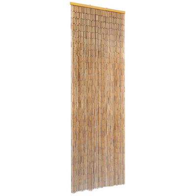 vidaXL Perdea de ușă pentru insecte, bambus, 56x185 cm