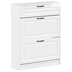 vidaXL Dulap pentru pantofi UTRECHT 78 x 24 x 100 cm Lemn prelucrat