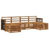 vidaXL Set de canapele de exterior 5 buc.