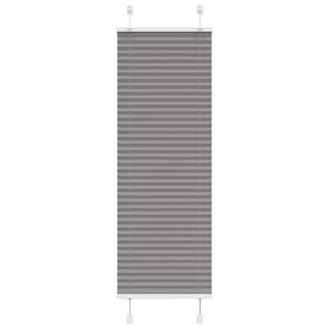 vidaXL Jaluzea plisată Antracit 40x100 cm Lățime țesătură 39,4 cm