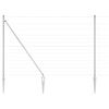 vidaXL Gard de s&acirc;rmă sudată cu țepi 50 x 1,6 m Oțel Galvanizat Plasă