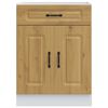 vidaXL Dulap de bază de bucătărie &bdquo;Kalmar&rdquo; stejar artizanal lemn