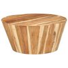 vidaXL Măsuță de cafea, &Oslash;65x31 cm, lemn masiv de acacia