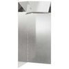 vidaXL Gard pentru melci 10 x 10 x 25 cm Oţel inoxidabil Argintiu