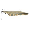 vidaXL Cort electric retractabil Verde, Galben, Antracit 3 x 2,5 m