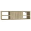 vidaXL Raft de perete, stejar sonoma, 102x30x29 cm, lemn prelucrat