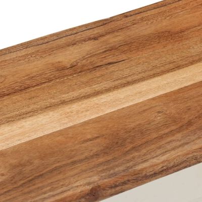 vidaXL Ladă de depozitare, 110x30x40 cm, lemn masiv de acacia