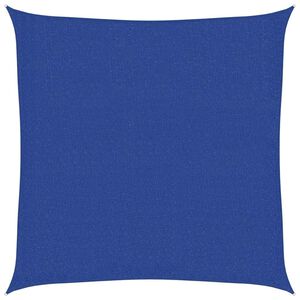 vidaXL P&acirc;nză parasolar, albastru, 3x3 m, HDPE, 160 g/m&sup2;, pătrat