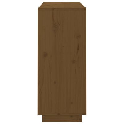 vidaXL Servantă, maro miere, 104,5x34x80 cm, lemn masiv de pin