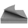 vidaXL &Icirc;mpătură cu ochiuri Gri deschis 2 x 3 m 260 gsm PE
