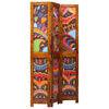vidaXL Separator de cameră Maro miere 105 x 1,5 x 180 cm